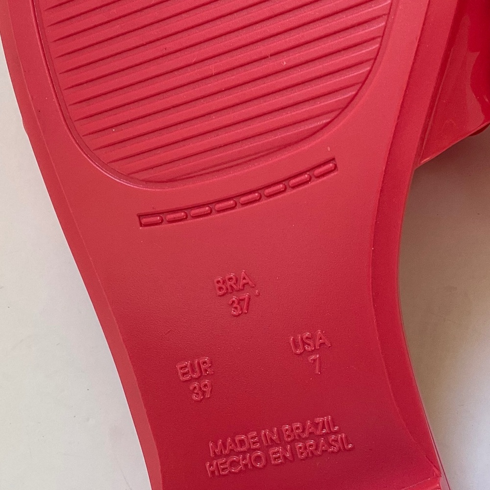 KATE SPADE Jaylee Floral Women's Jelly Sandals Size 7 NEW - Picture 6 of 9